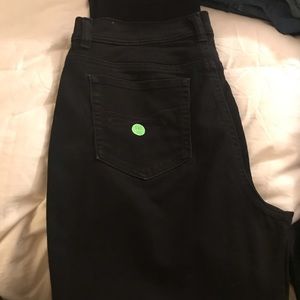 Style & Co black skinny jeans